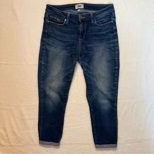PAIGE Women’s Kylie Crop Jeans Cleveland Distressed Size 32